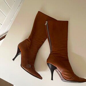 Prada Leather Boots Size 39
